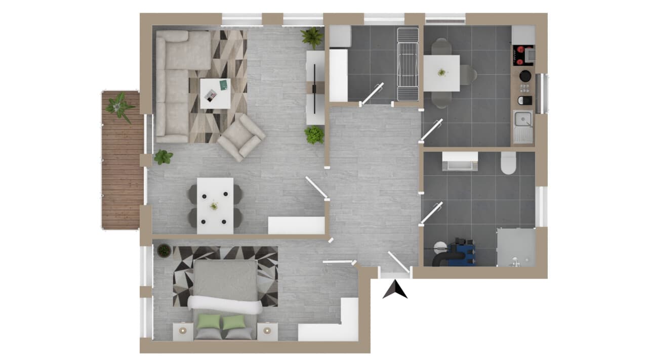 Etagenwohnung in Bruchhausen-Vilsen – Bild 2