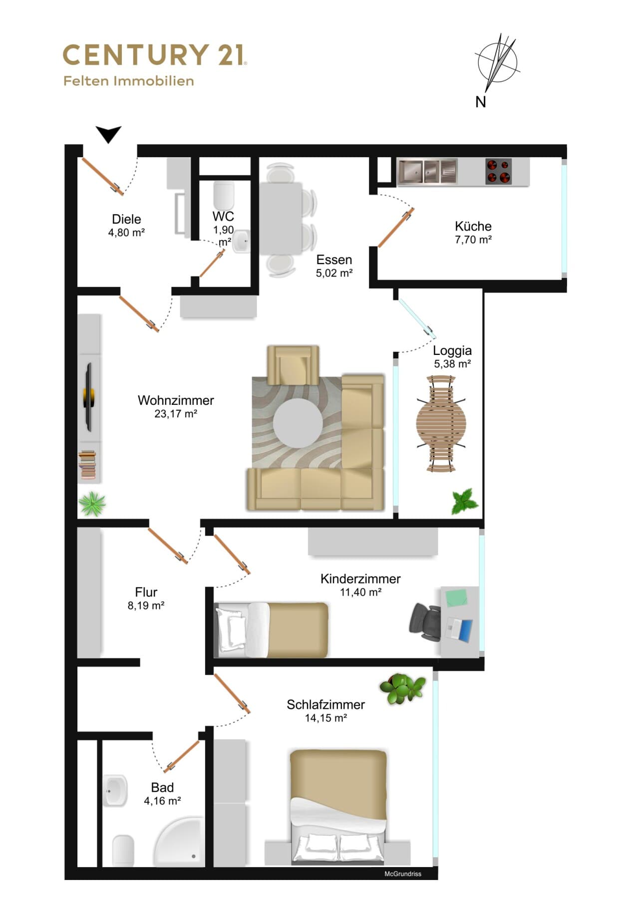 Etagenwohnung in Mainz – Bild 16