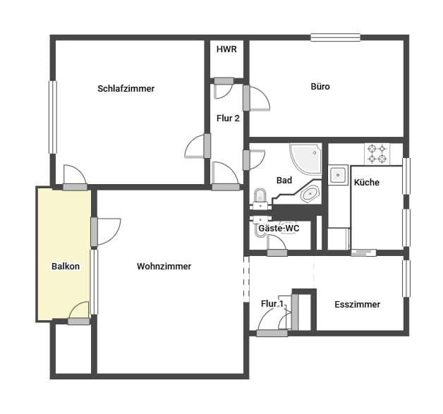 Etagenwohnung in Bremen – Bild 7