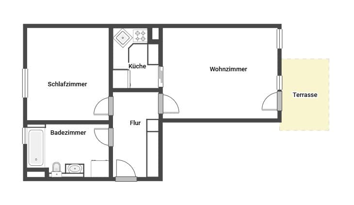 Terrassenwohnung in Garching an der Alz – Bild 12