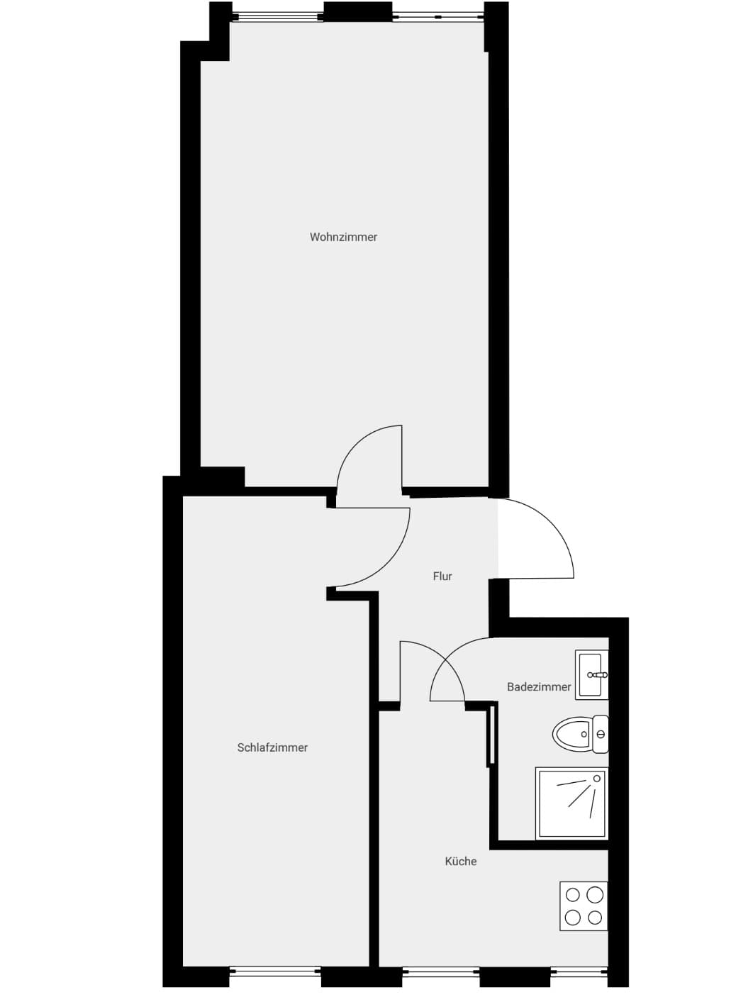 Etagenwohnung in Berlin – Bild 5