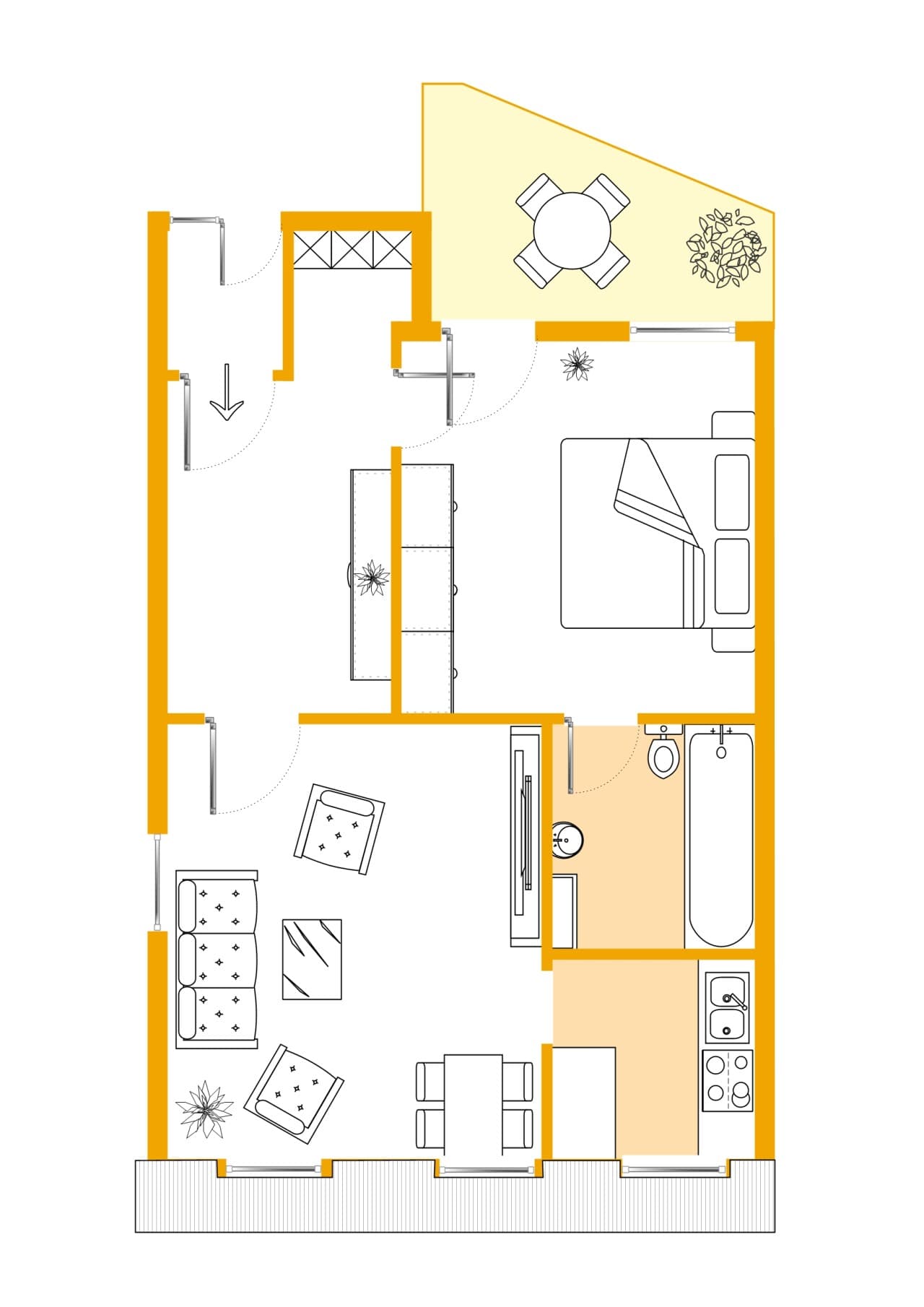 Dachgeschosswohnung in Gera – Bild 15