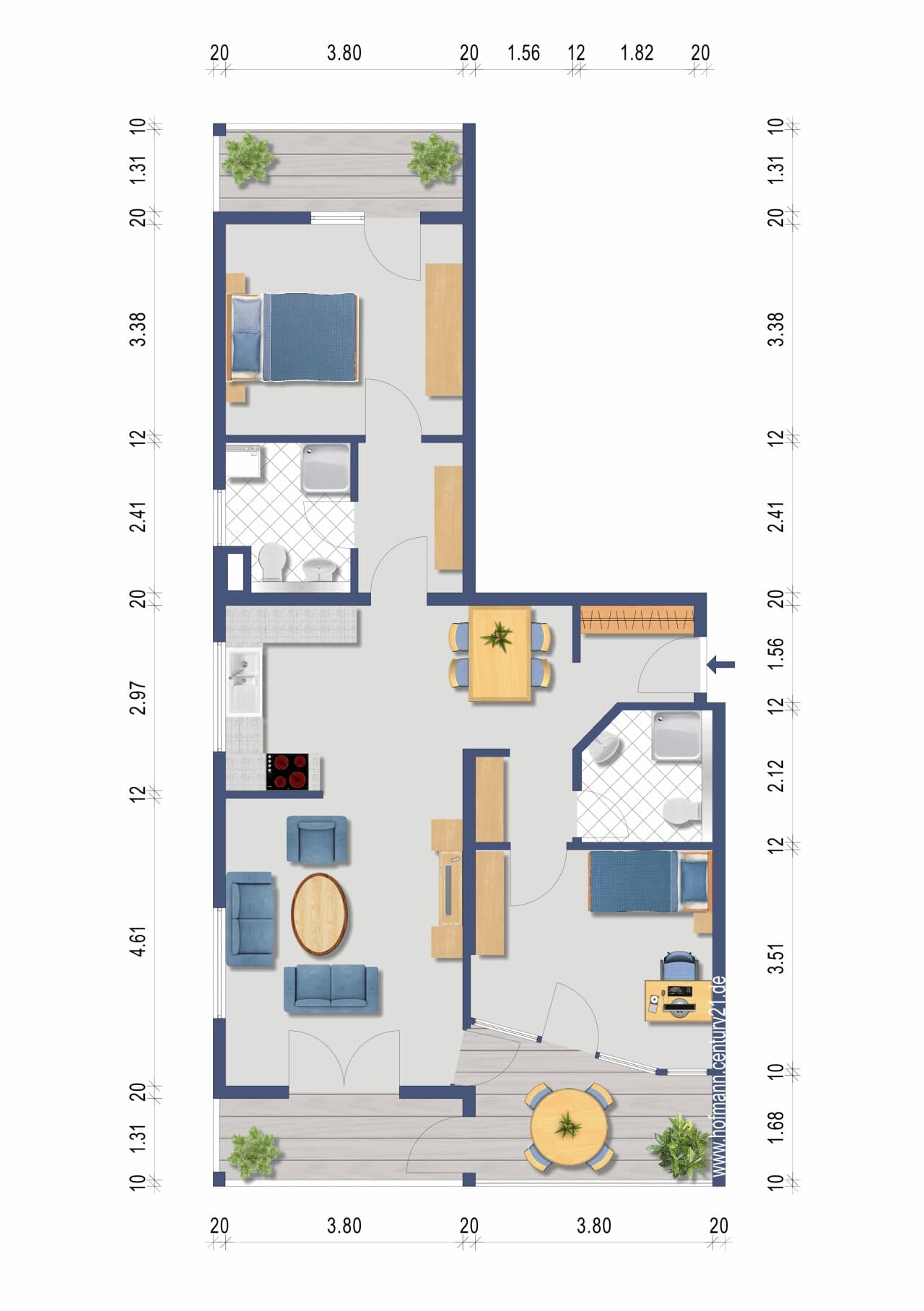 Etagenwohnung in Rheinfelden – Bild 21
