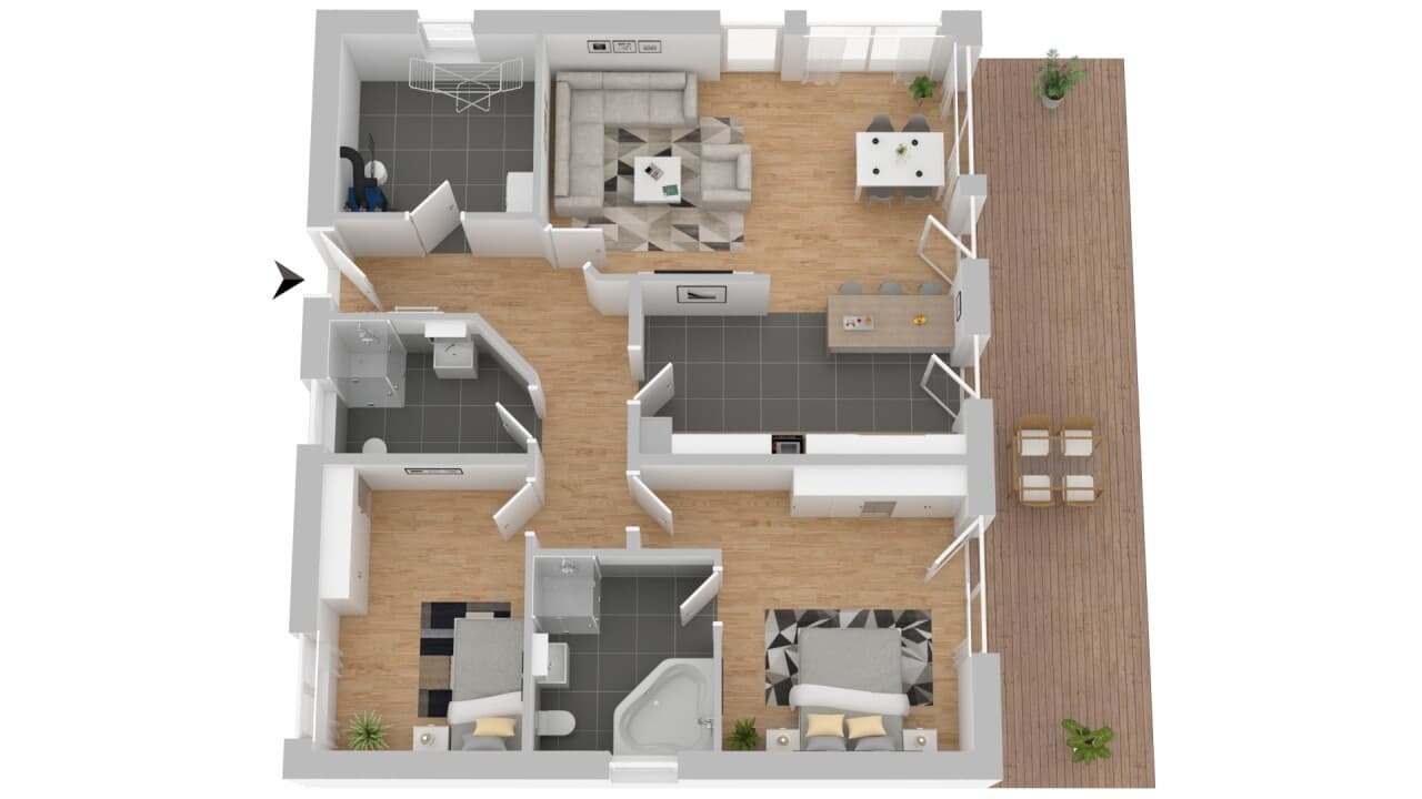 Bungalow in Bruchhausen-Vilsen OT Süstedt – Bild 12