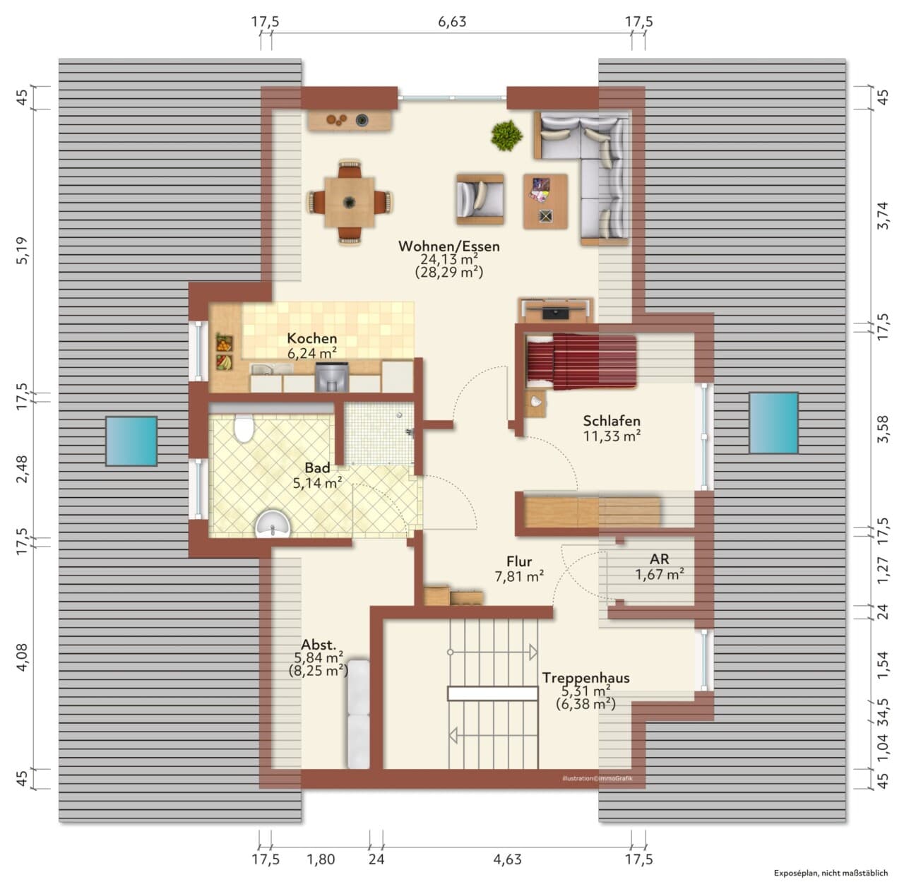 Dachgeschosswohnung in Dortmund Sölde – Bild 9