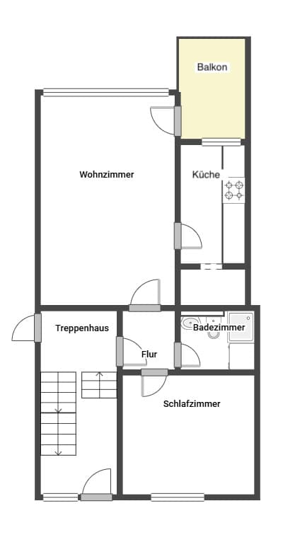 Etagenwohnung in Trostberg – Bild 2