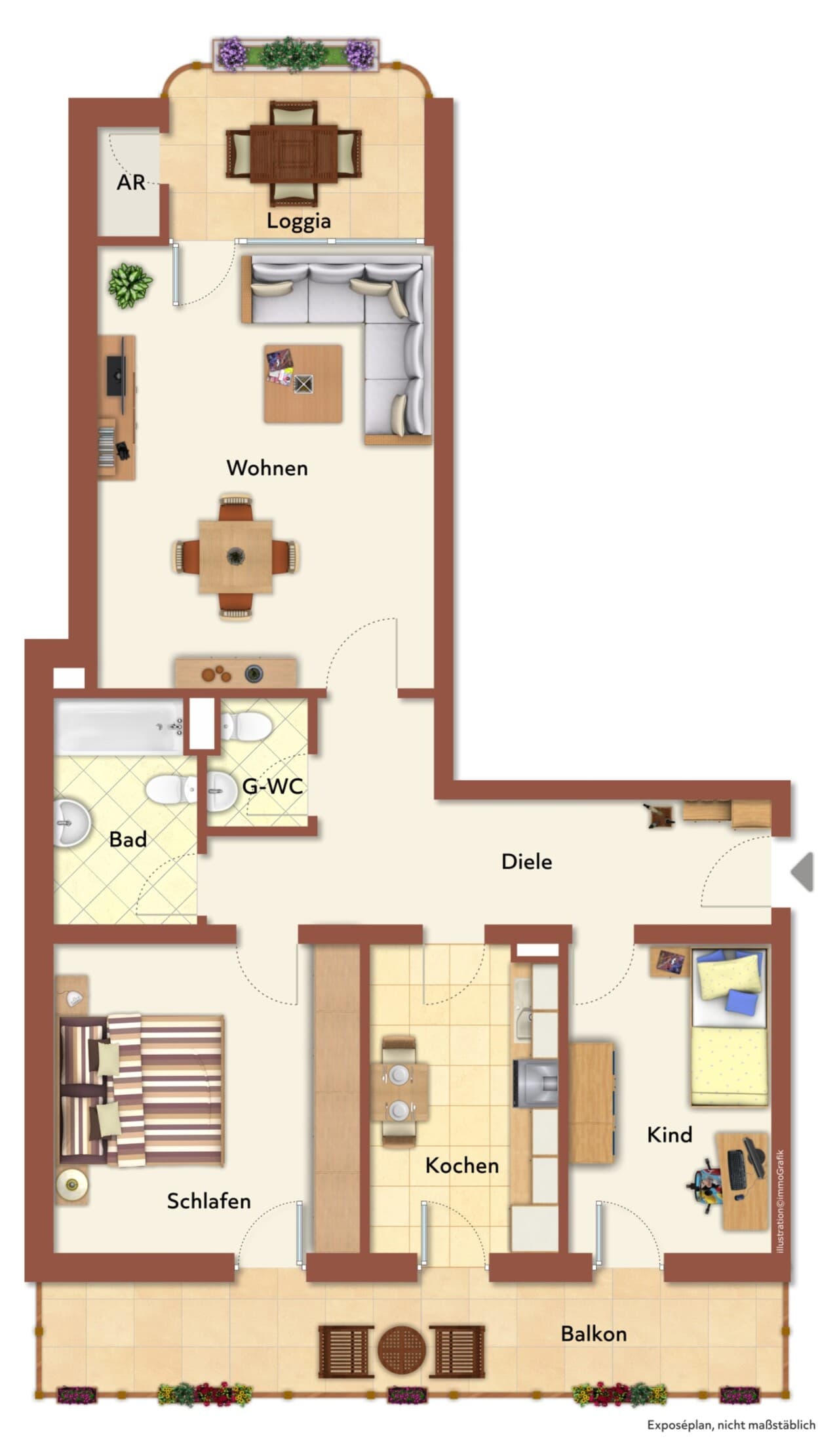 Etagenwohnung in Mülheim – Bild 17