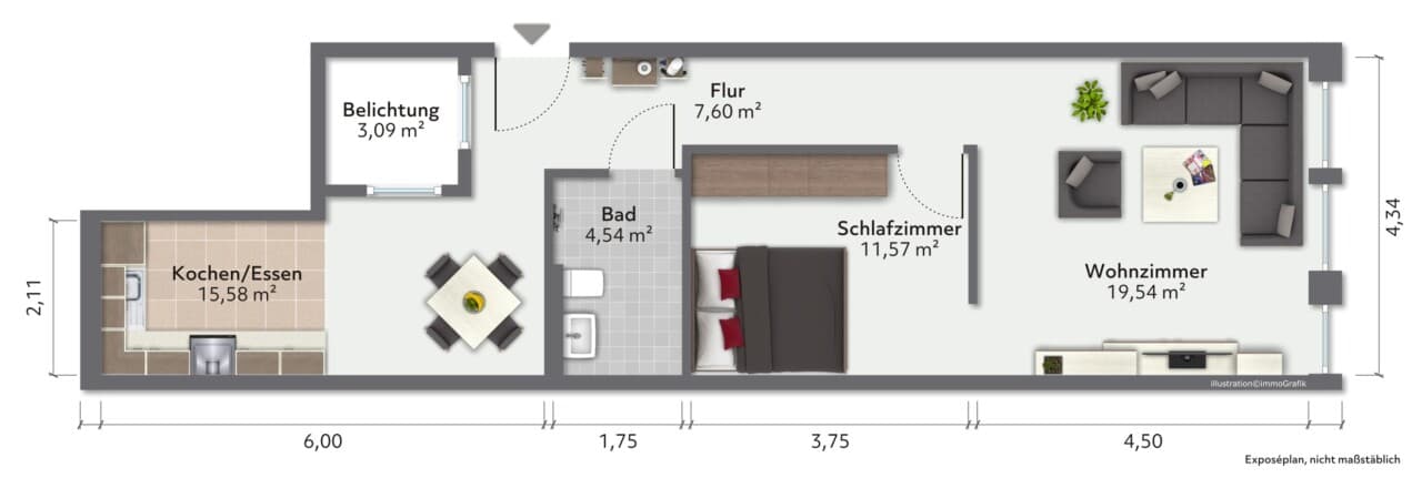 Erdgeschosswohnung in Dortmund - Hostedde – Bild 14