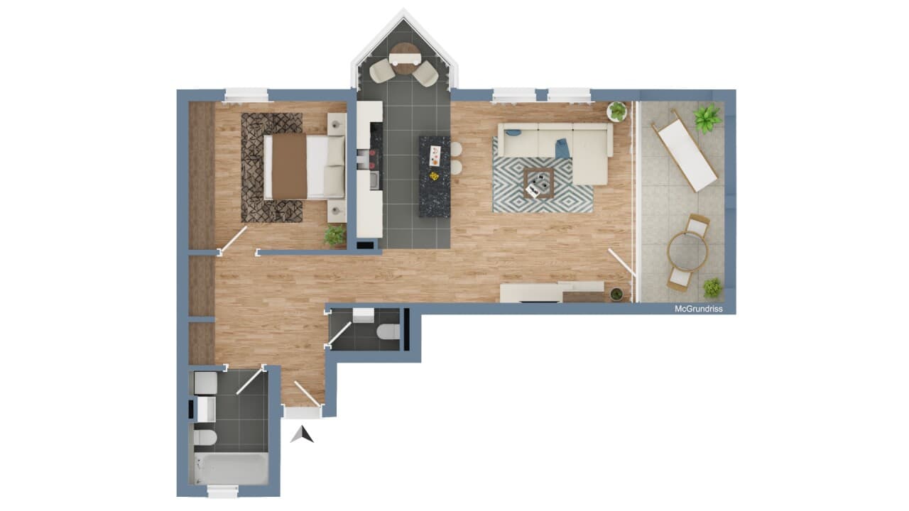 Etagenwohnung in Bensheim – Bild 12