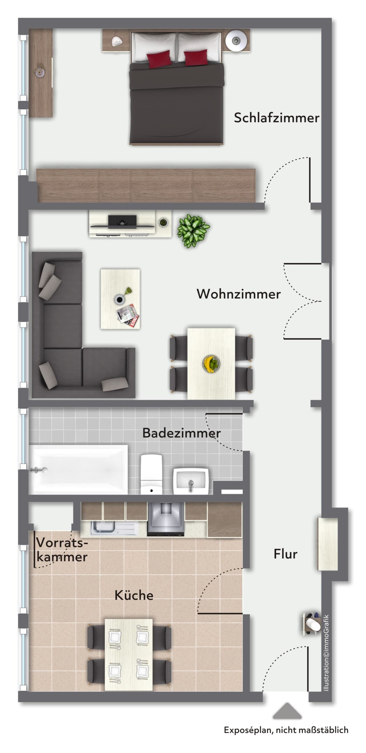 Etagenwohnung in Dortmund – Bild 3