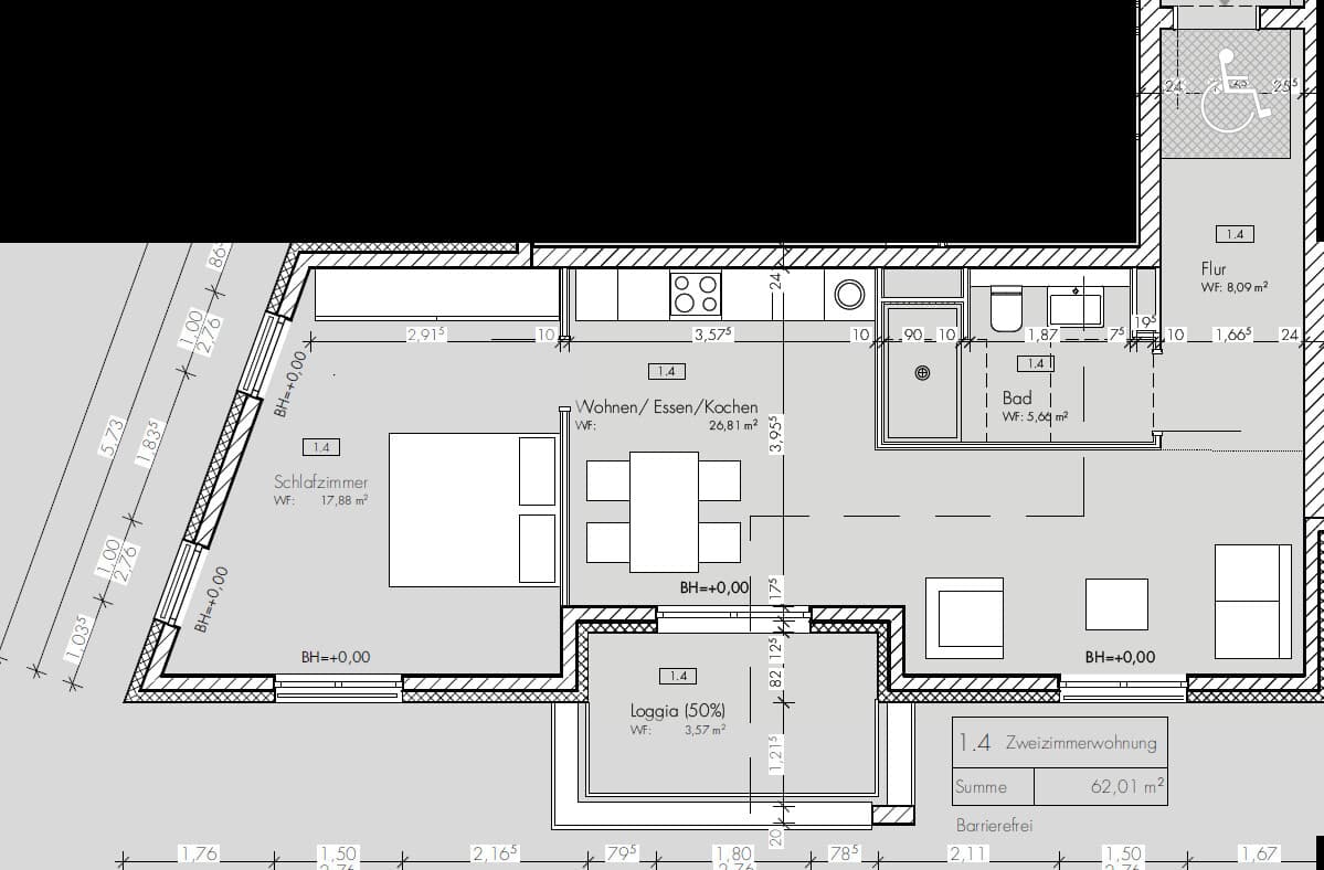 Etagenwohnung in Frankfurt – Bild 12