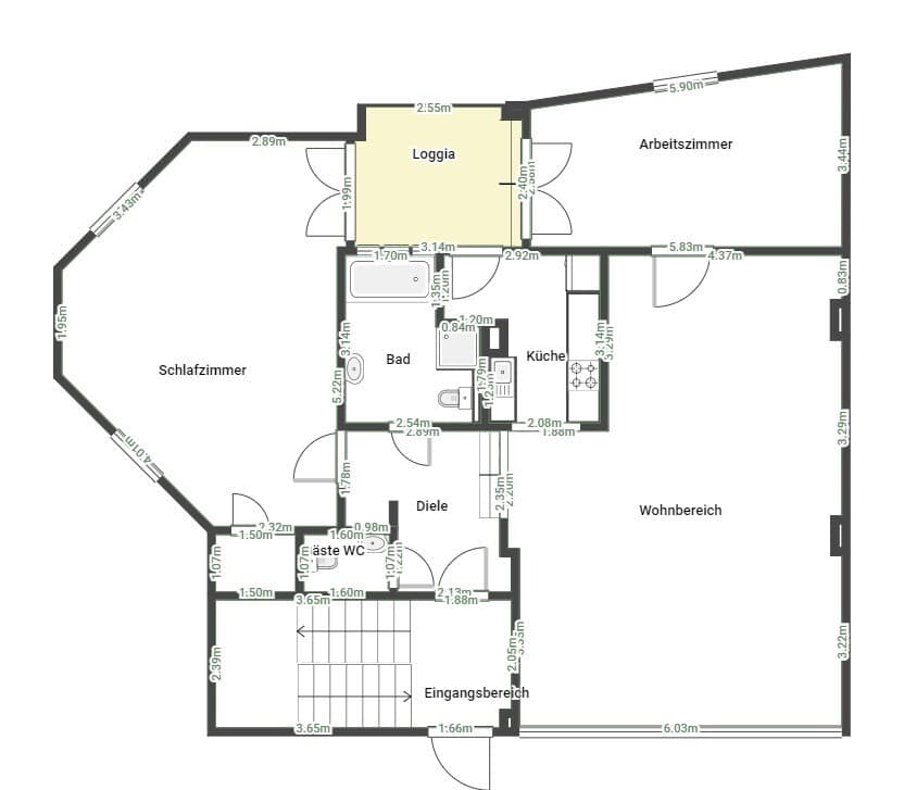 Etagenwohnung in Wolfenbüttel – Bild 14