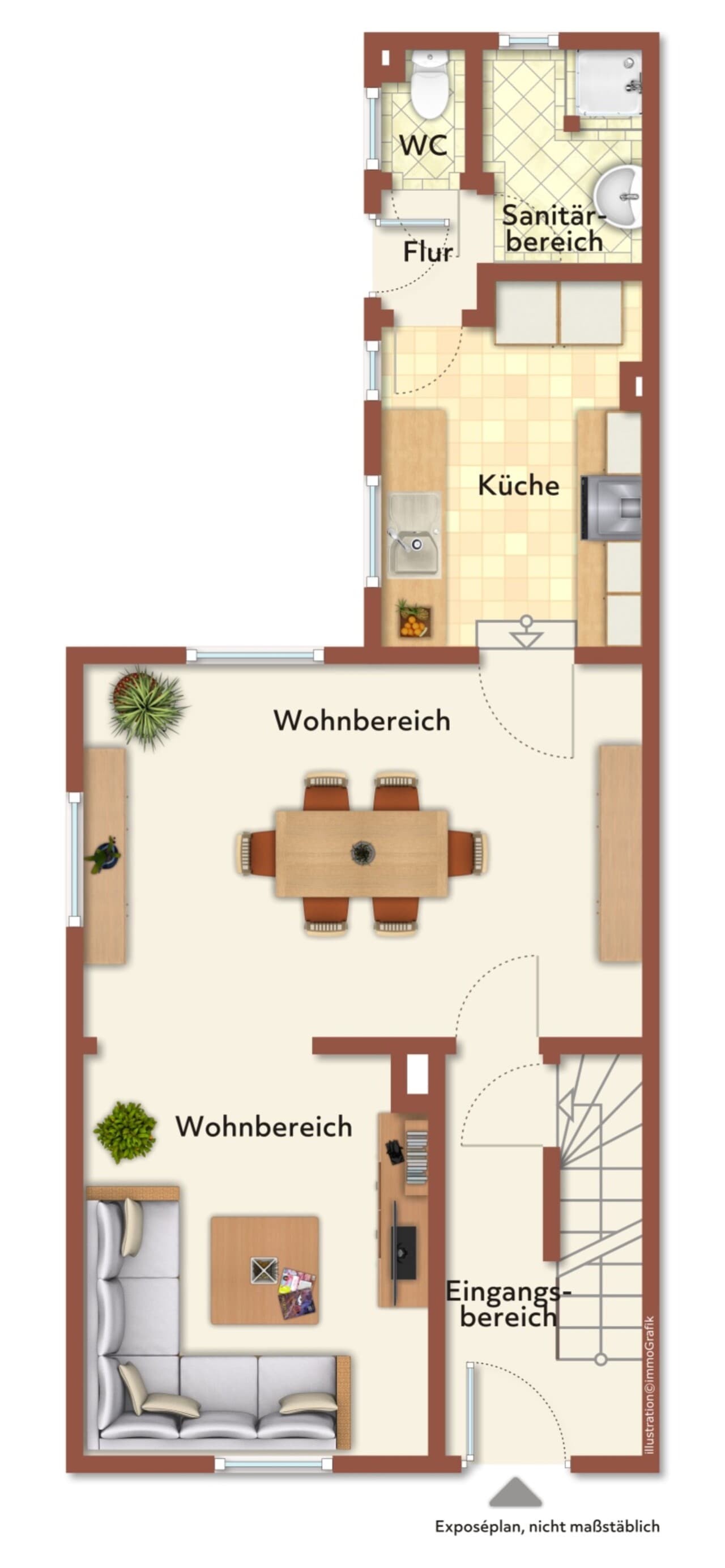 Reihenendhaus in Dortmund - Renninghausen – Bild 24