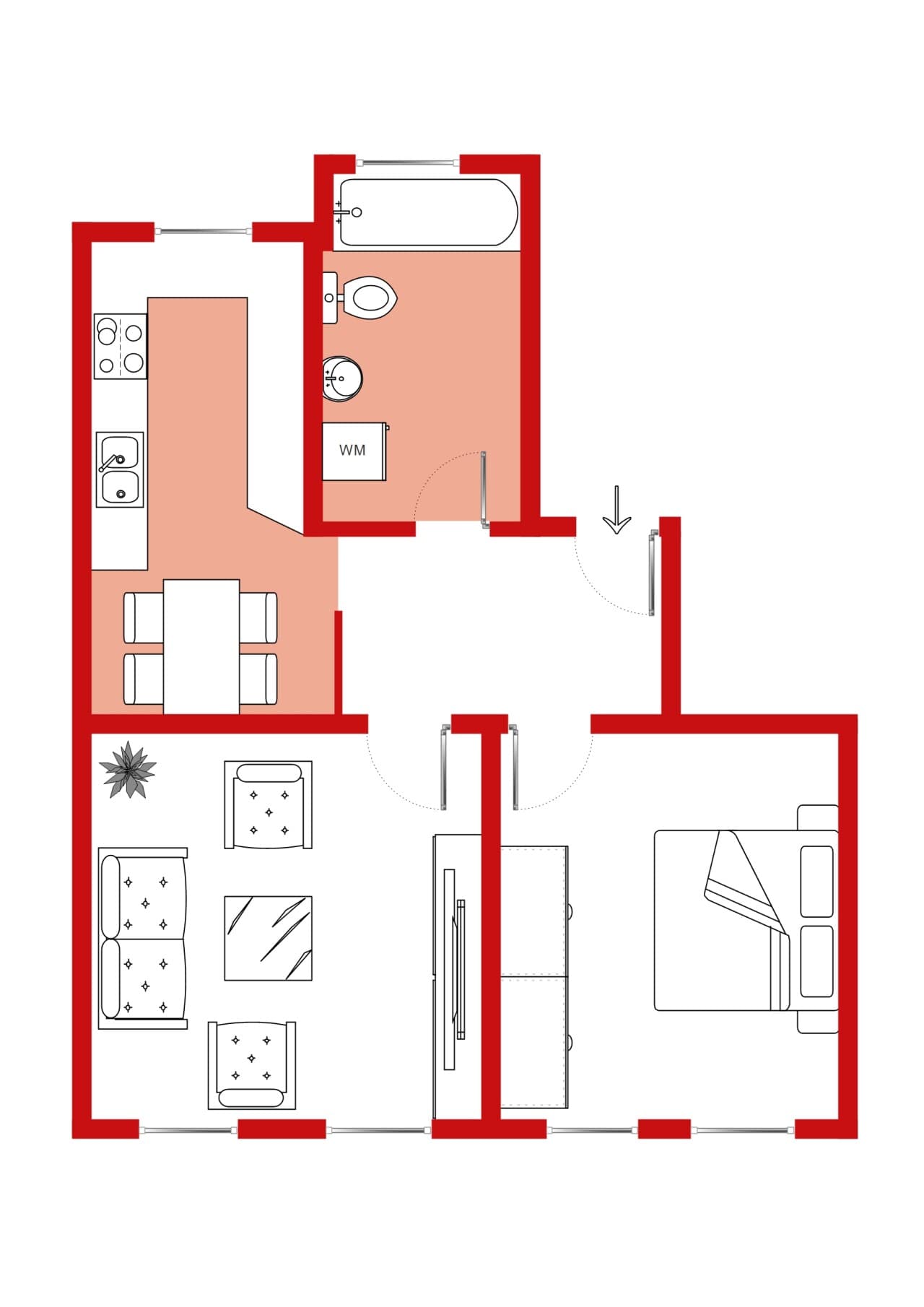 Etagenwohnung in Gera – Bild 6