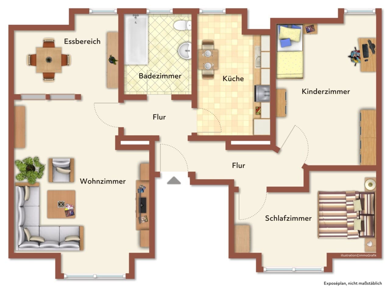 Dachgeschosswohnung in Dortmund - Eving – Bild 7
