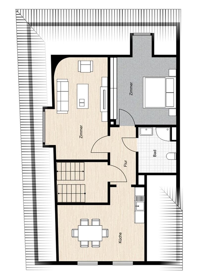 Dachgeschosswohnung in Gießen – Bild 9
