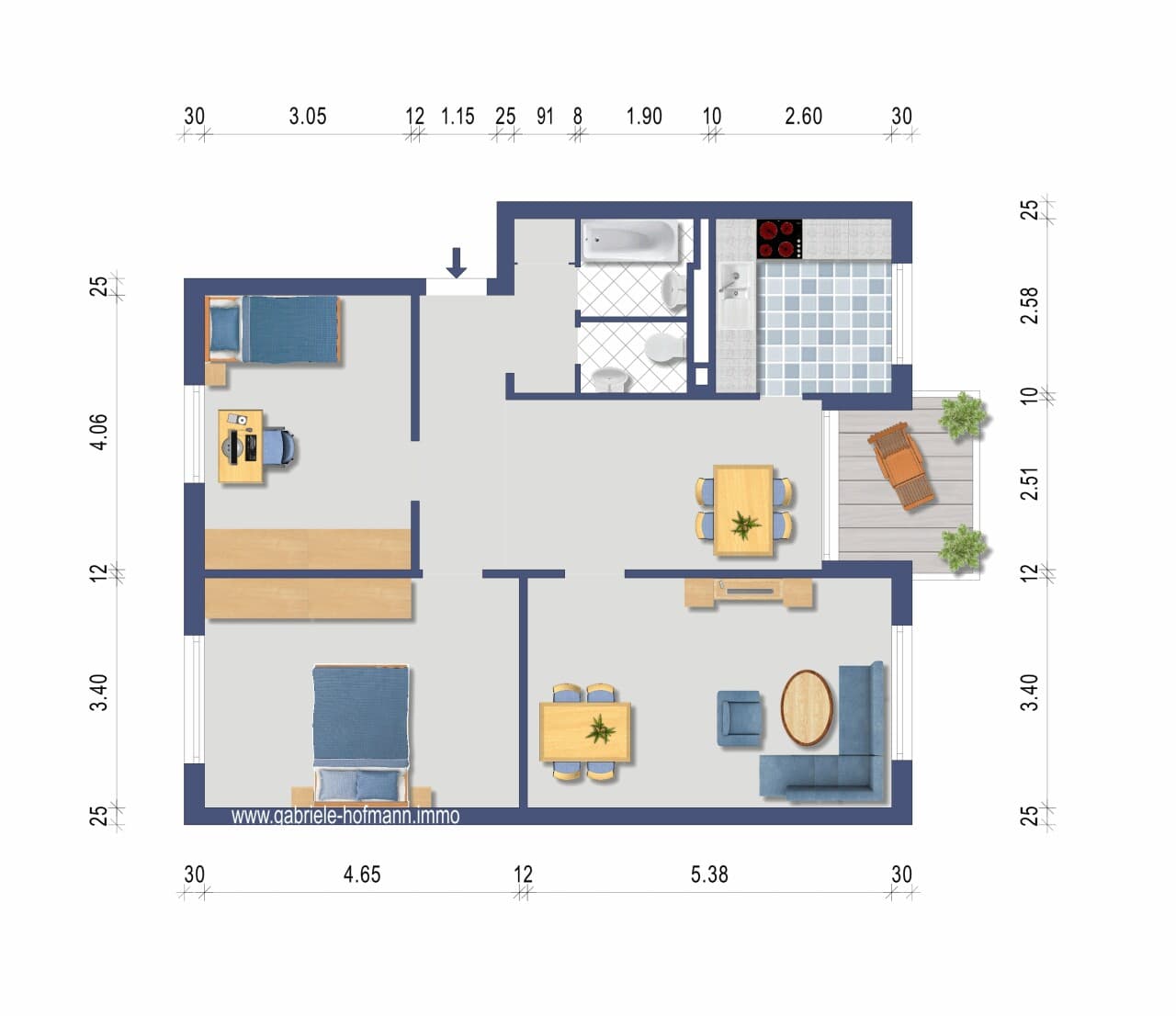 Etagenwohnung in Rheinfelden – Bild 7