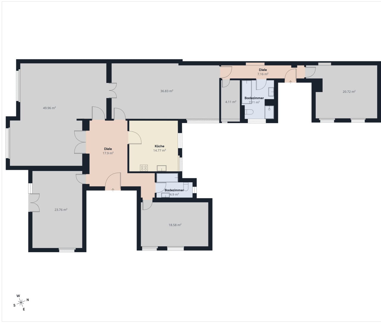 Etagenwohnung in Berlin – Bild 21