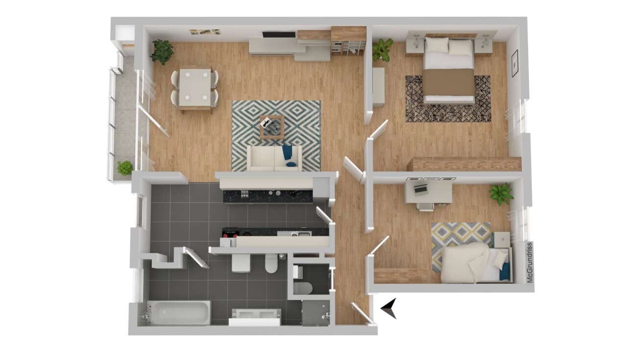Etagenwohnung in Nürnberg – Bild 4