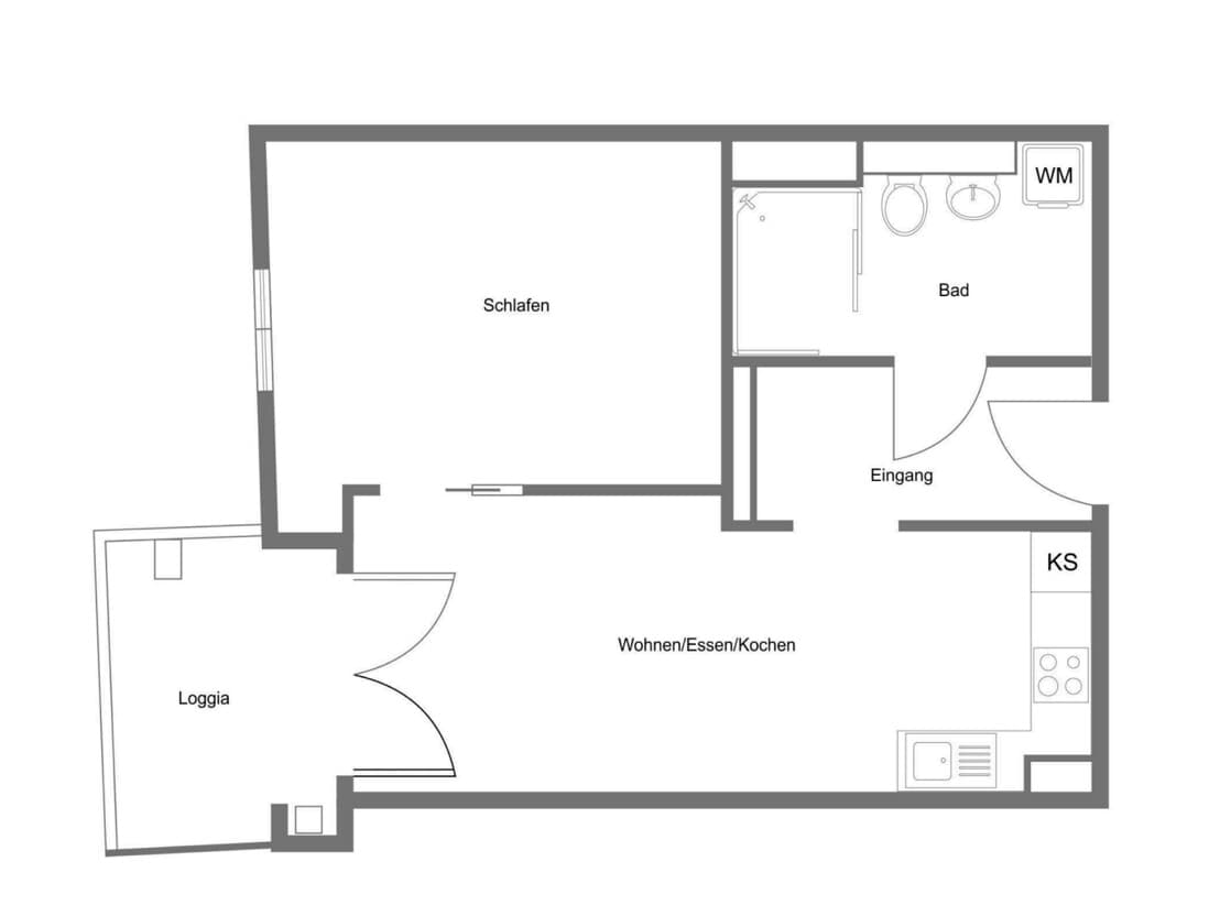 Etagenwohnung in Frankfurt – Bild 7