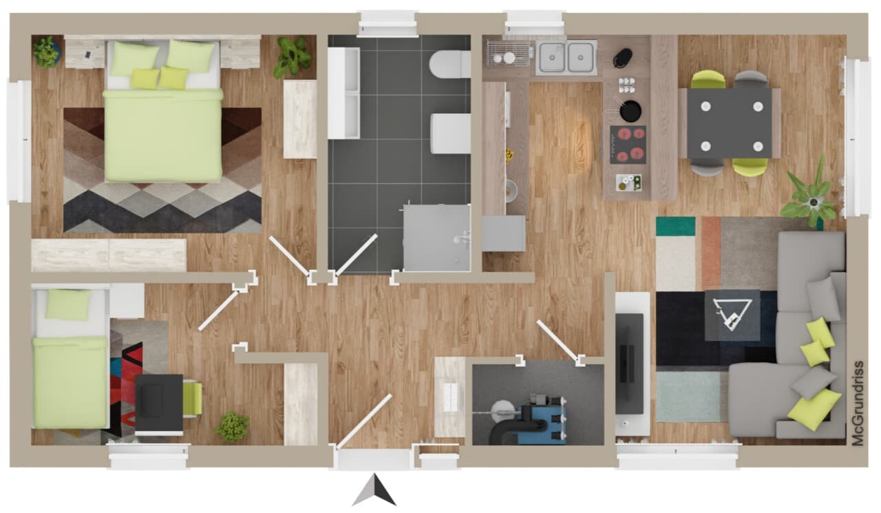 Mehrfamilienhaus in Dabel – Bild 10