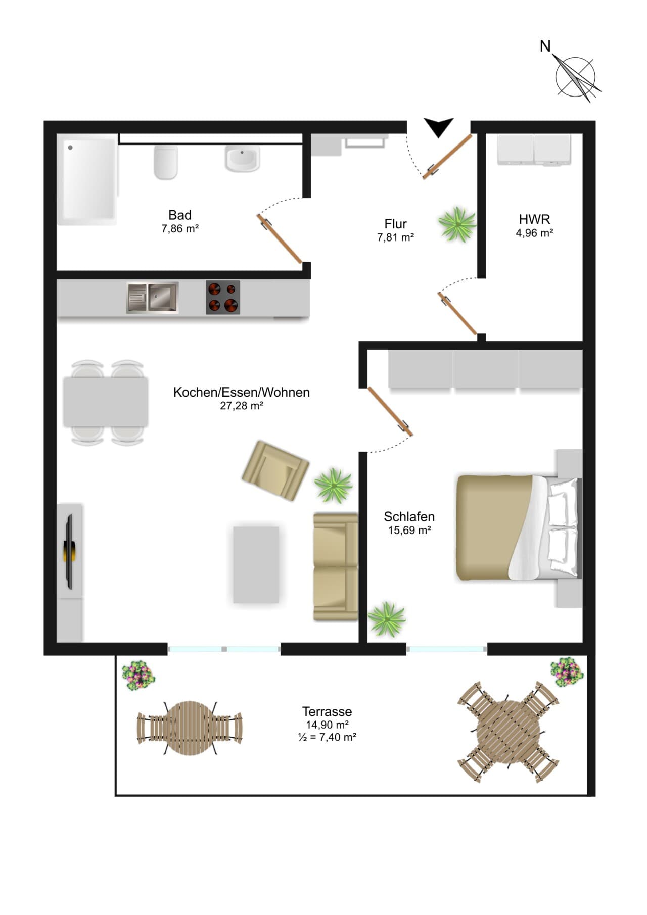 Etagenwohnung in Fernwald-Annerod – Bild 7