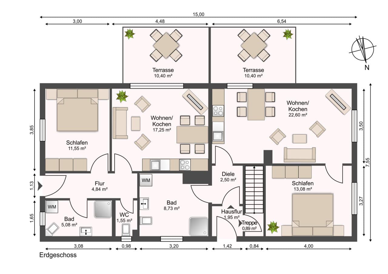 Mehrfamilienhaus in Dornum-Westeraccumersiel – Bild 21