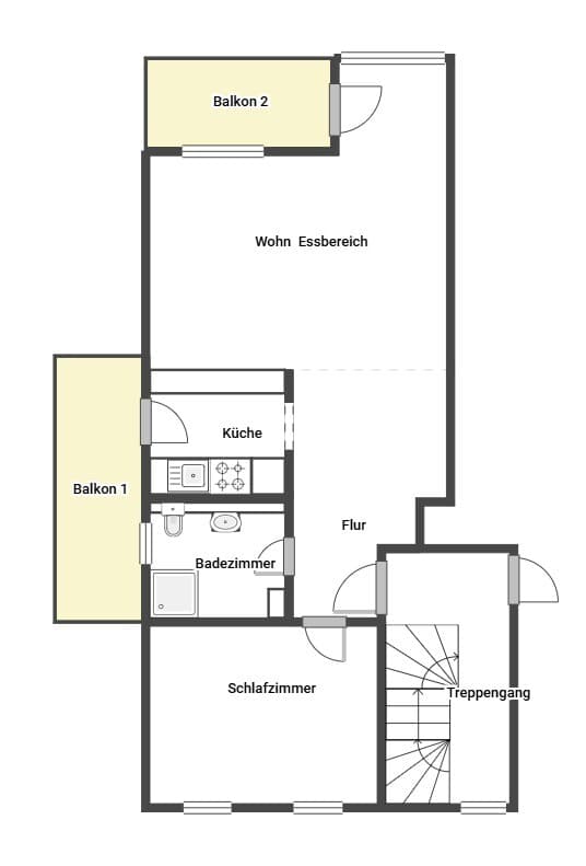 Etagenwohnung in Karpfham – Bild 16