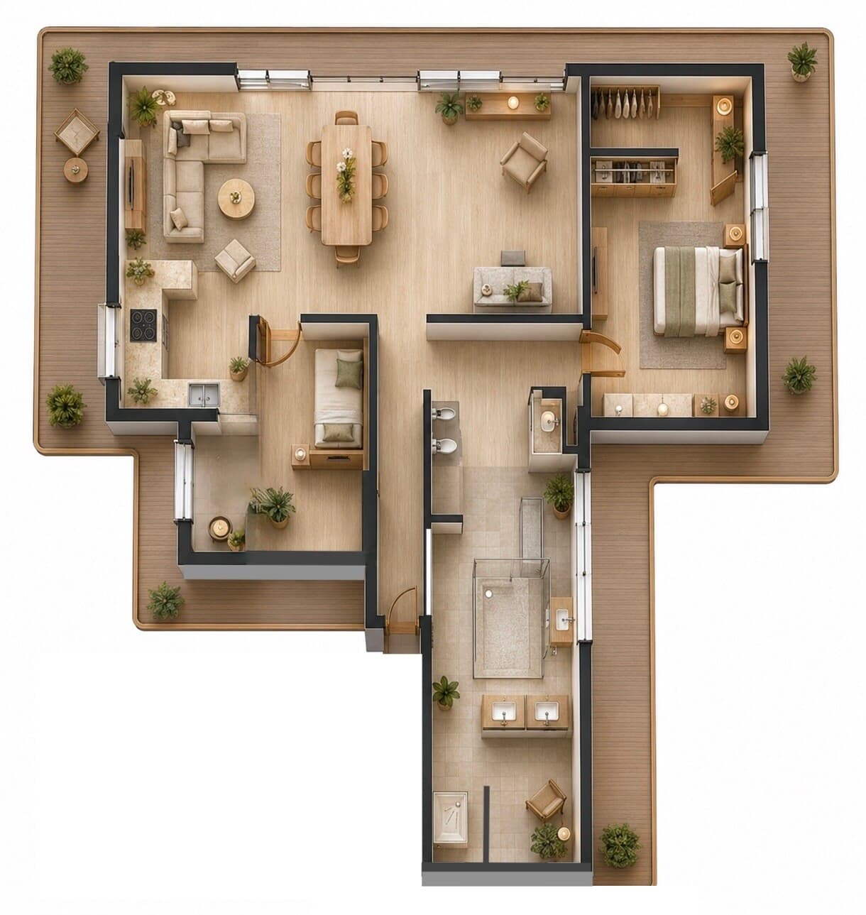 Penthouse in Börgerende – Bild 15