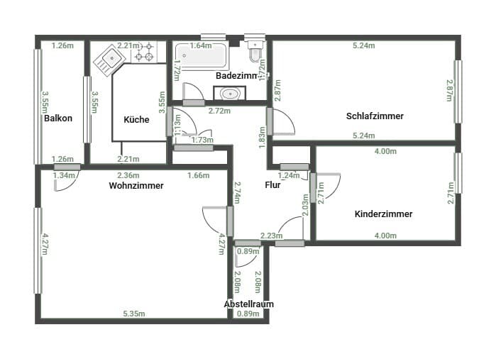Erdgeschosswohnung in Traunreut – Bild 15