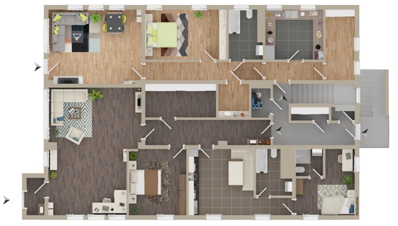 Mehrfamilienhaus in Dabel – Bild 7