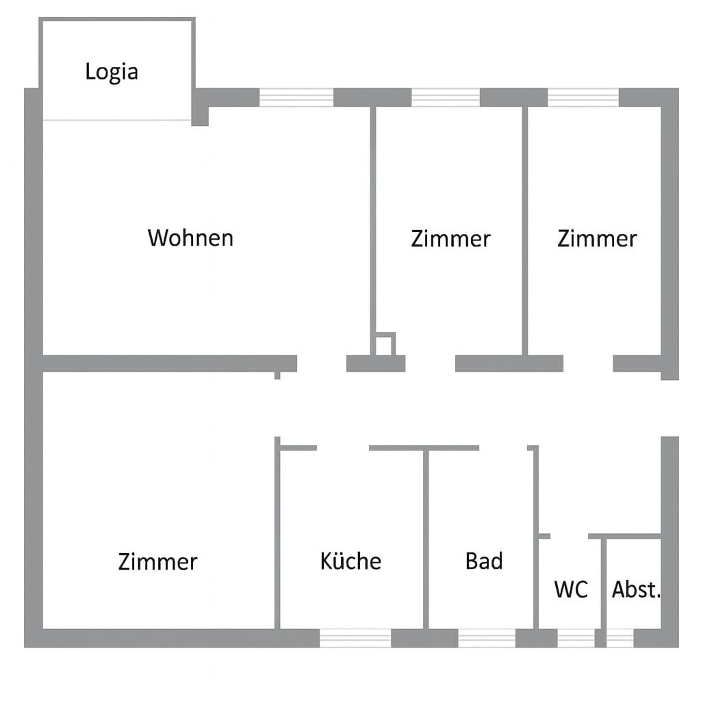 Etagenwohnung in Passau – Bild 7