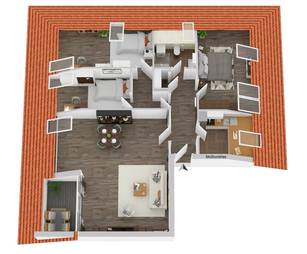 Dachgeschosswohnung in Bad Doberan – Bild 10